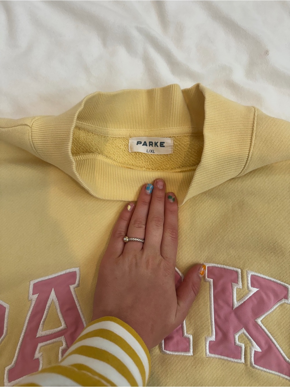 PARKE 2025 Summerland Mockneck peel/ conch - Picture 3 of 4